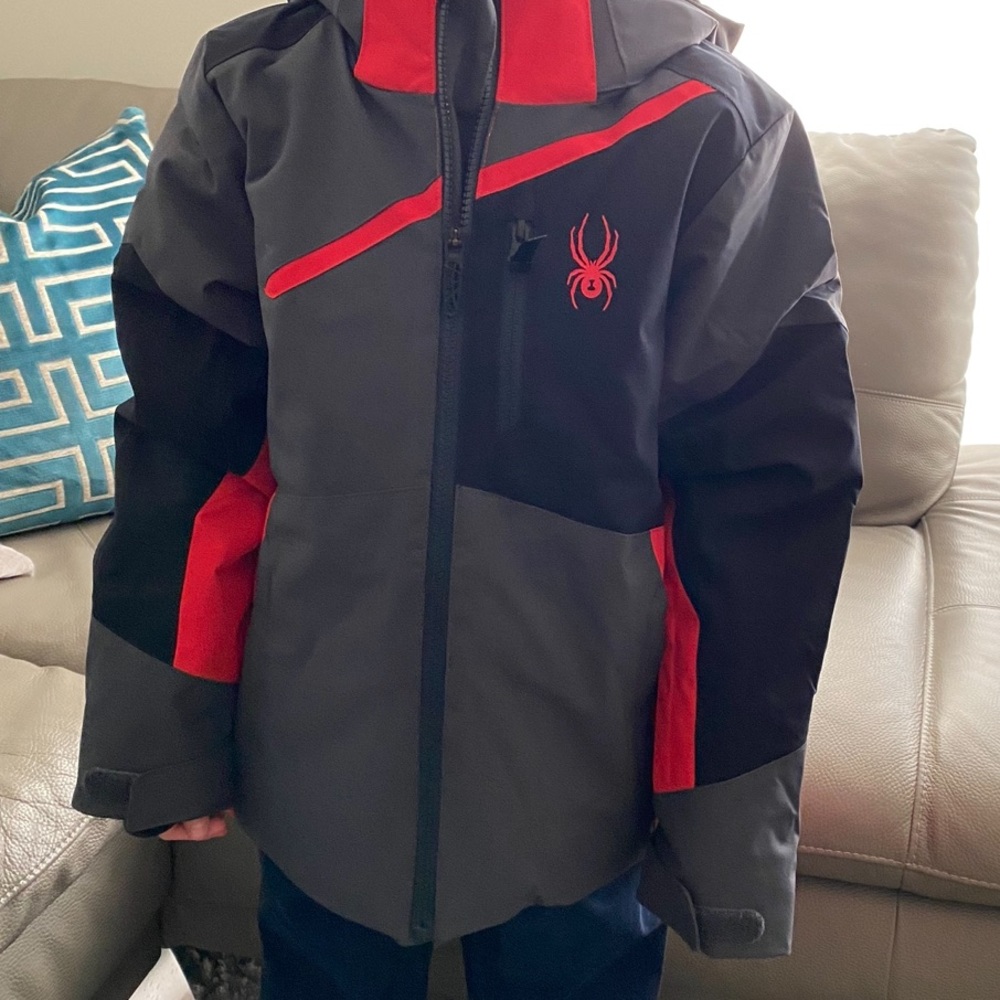 Spyder Brand Ski Boys Snow Jacket